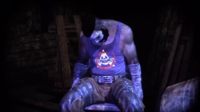 Batman: Arkham City - Scarecrow's secret lair/boat