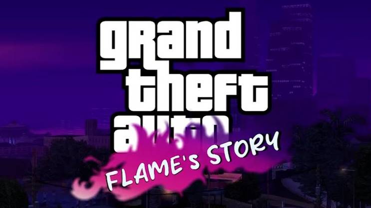 Grand Theft Auto San Andreas Flame Story 1.6 ЛенА полено  18+