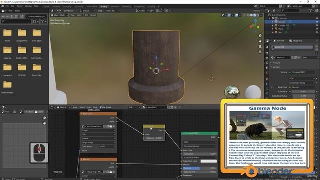 Lesson 12 - Basics of Texture Import and Setup in Blender