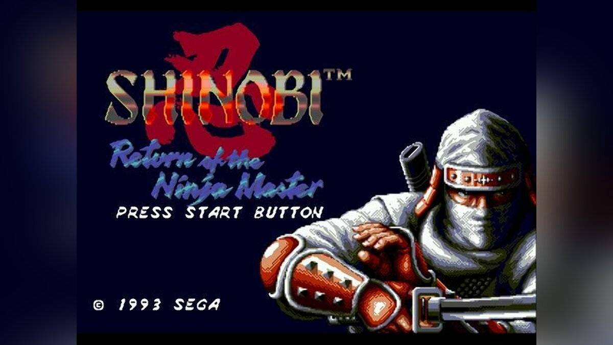 Просто ► Shinobi III - Return of the Ninja Master