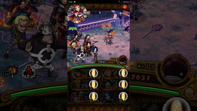 OPTC Nami Halloween TM vs Sabo Shinigami Kizuna