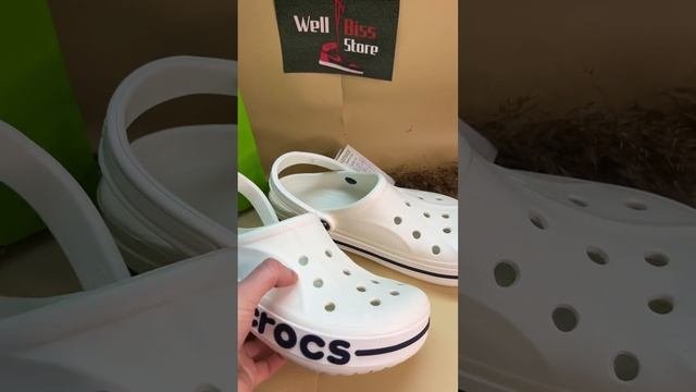 Сабо Crocs Bayband Clog белые