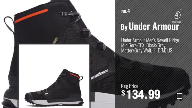 Top 10 Under Armour Men Boots [ Winter 2018 ]: Under Armour Men's Valsetz RTS, Black/Black/Black,