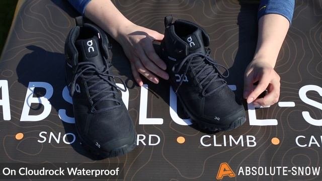 On Cloudrock Waterproof  Hiking Boots  Video Review