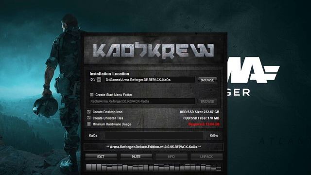 KaOsKrew REPACK Installer Setup Music #146 | Arma Reforger #KaosKrewMusic