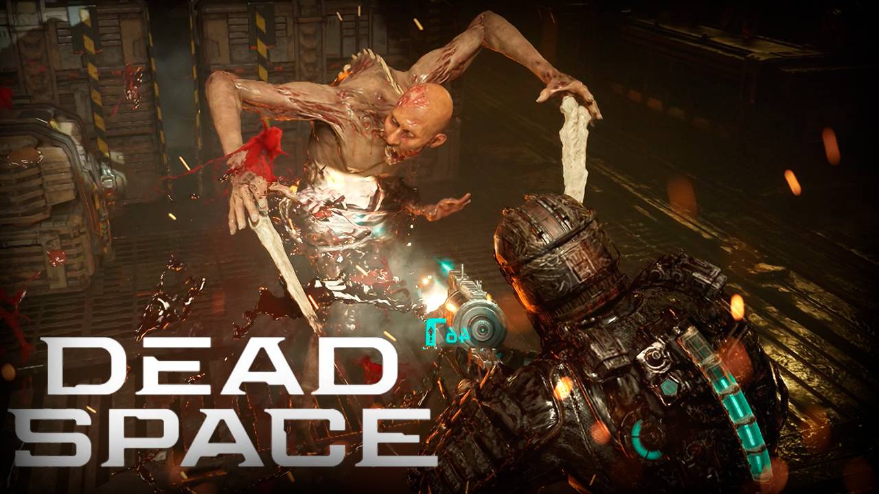 мы ПАДАЕМ! Прорываюсь сквозь толпы.  | Dead Space похождение #4