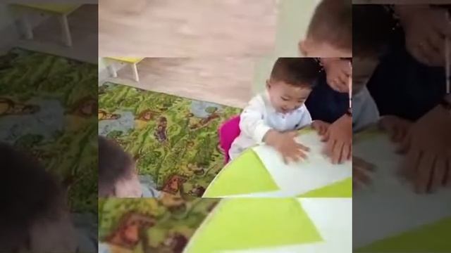 Саусақпен сурет салу.Ойын-сабақ."Сүйкімді балапан"