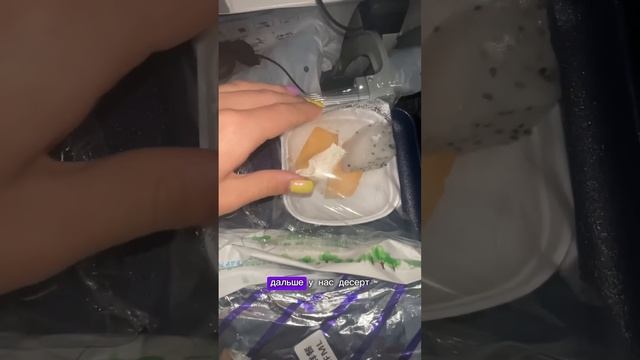 Seafood в самолете