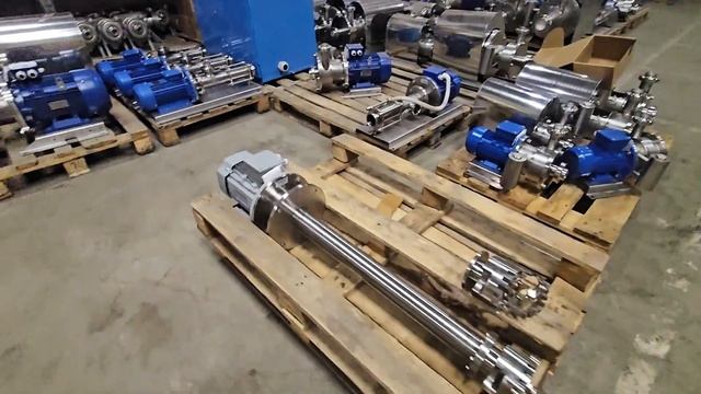 Диссольвер для производства косметики и бытовой химии