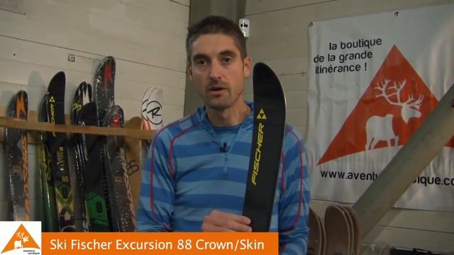 Skis Fischer Excursion 88 Crown Skin