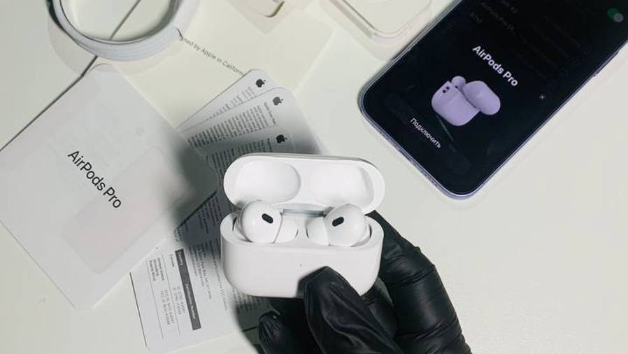 Краткий обзор на реплику airpods pro 2 в RublevStore