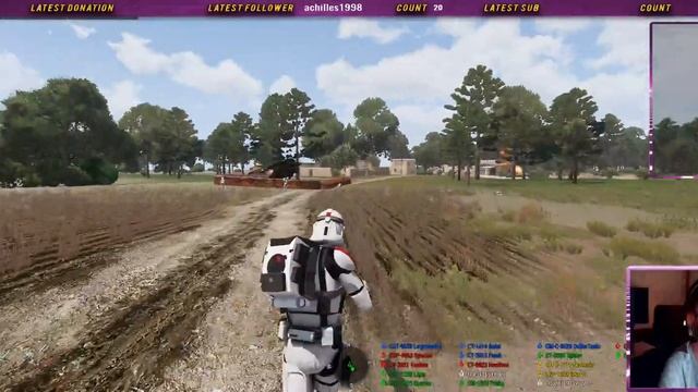 Star Wars Arma 3 Rancor Battalion z6 Going BRRRRRTTTTTTT