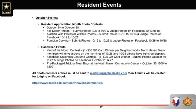 USAG Alaska - Third Quarter Housing Town Hall - September 24, 2020