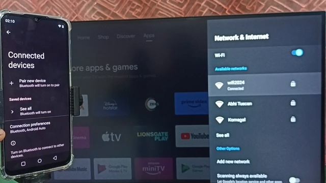 Screen Mirroring in iFFALCON Android TV without Using Google Home App