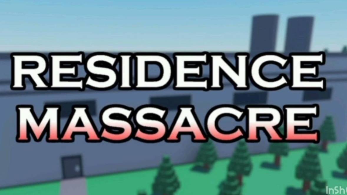 играем в Residence Massacre в роблокс! (массовое убийство в резиденции)