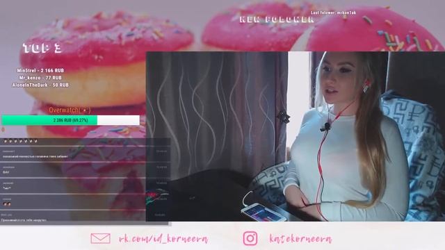 Twitch Moments RU. Папич взял Top 1/Секреты Стаса Давыдова/ Показала "татуху"  на стриме
