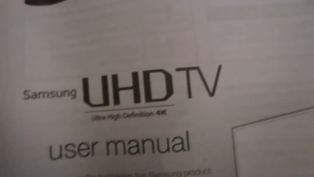Samsung 6400 4K TV unbox, install & quick review