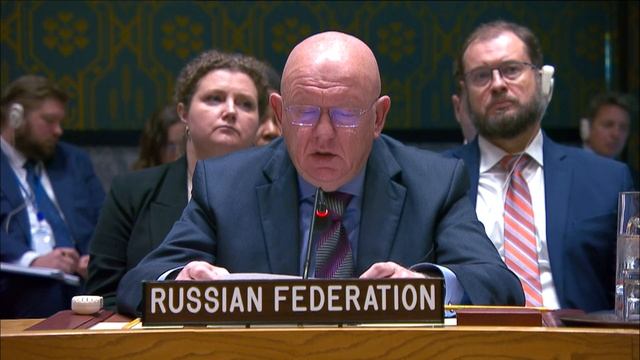 Amb.Nebenzia at a briefing on the impact of scientific developments on international peace &security