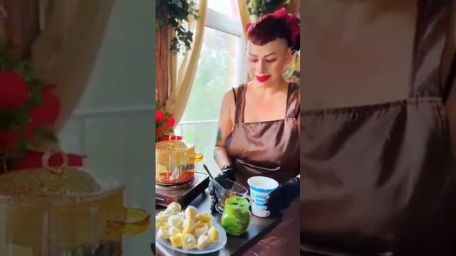 Пельмени с рыбой и криветками