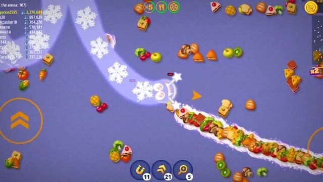 PLAYING WORMS.IOs MY 3M SCORE | Christian Channel TV #gaming #games #wormszone