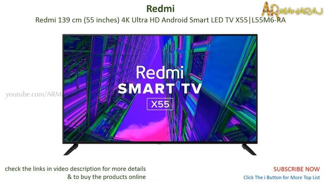 ✅ Top 10 Best 55 Inch TV's in India With Price | Best 4K Smart LED TV 2022