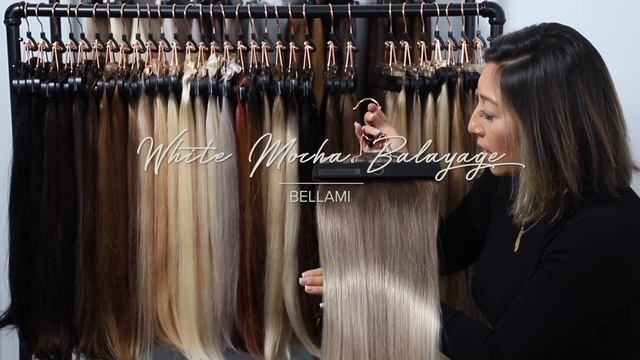 How to Find Your Color Match for BELLAMI Hair Extensions (every shade swatched!)