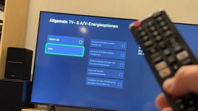 Turning off HDMI CEC on xbox series S is not taking any effect