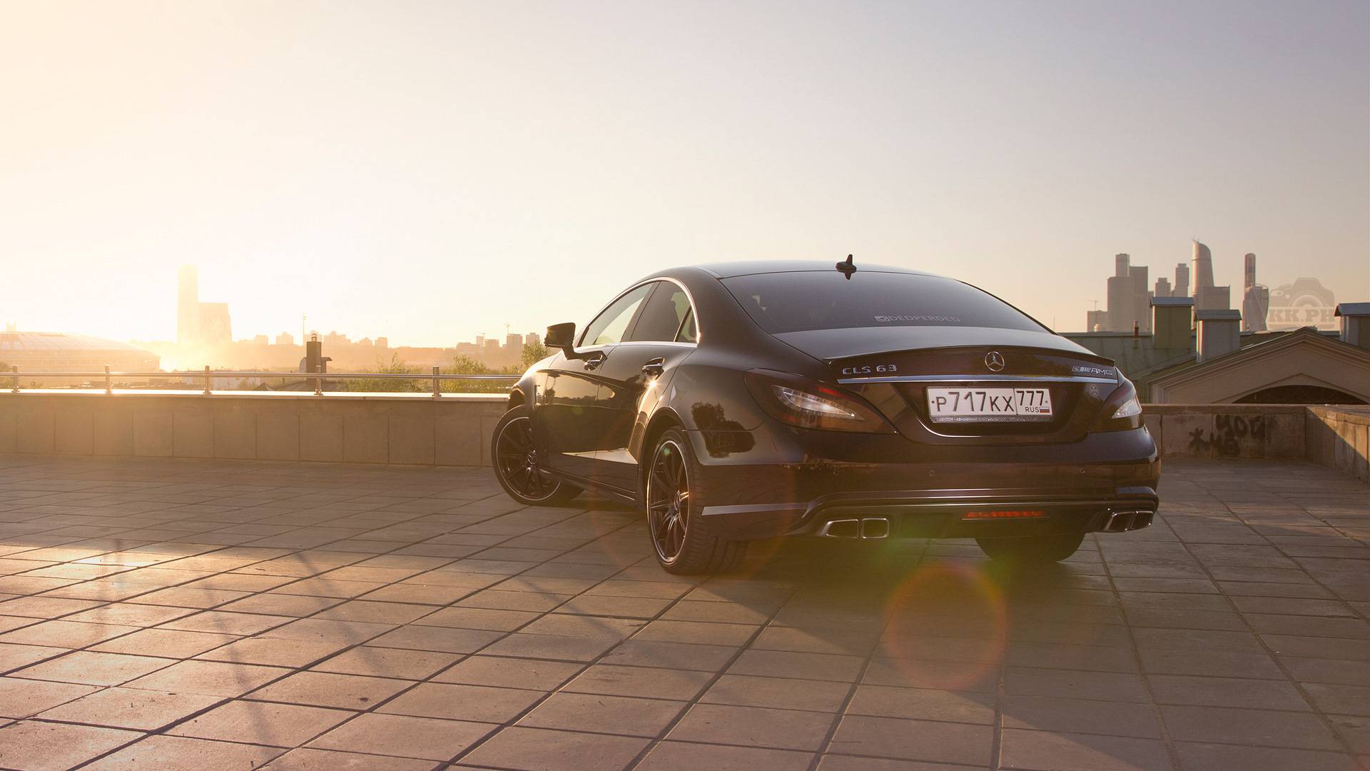 Дрифт и Шашки на CLS63 AMG (Assetto Corsa)