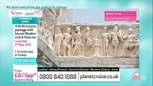 Planet Cruise TV Show - Thomson Cruise 20/01/15 | Planet Cruise