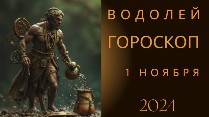 Водолей ♒ – Креативность в центре внимания! Гороскоп на сегодня, 1 ноября 2024