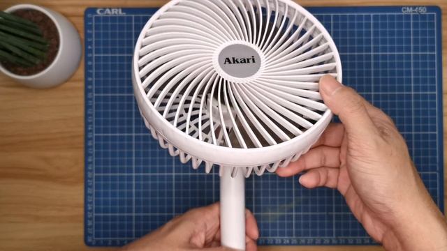 AKARI MINI FORTABLE FAN ARF 5883W | BUY 1 TAKE 1 PORTABLE FAN