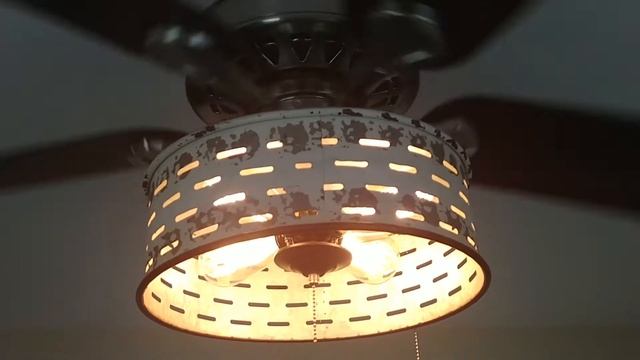 Quickly Transform Your Ceiling Fan Light in less than 5 min.