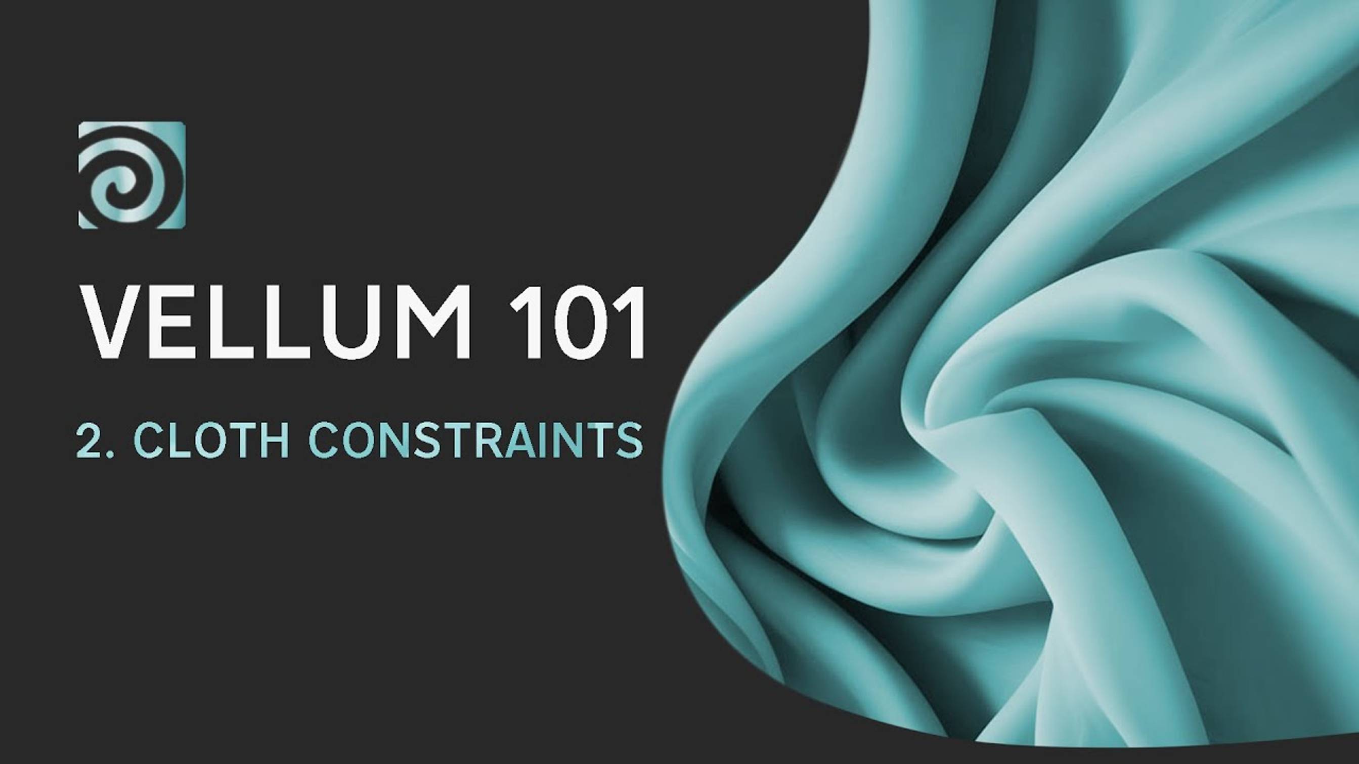 Houdini Vellum 101 - How does Cloth work? Cloth constraints.