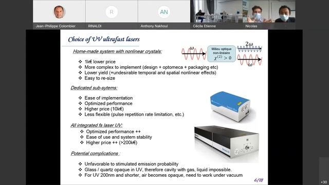 SSE#6 – Workshop Scientific Axis#1 – X. SEDAO / Nicolas COMPERE