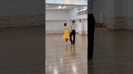 Вика и Стёпа танцуют вместе 1,5 месяца. Первый экзамен. Е-класс.
