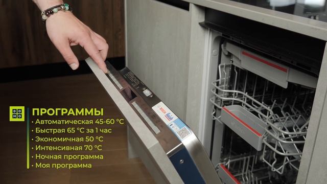 Обзор на встраиваемую посудомоечную машину Bosch SPV4XMX20E
