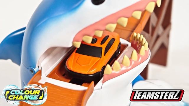Teamsterz Colour Change Shark Bite Playset