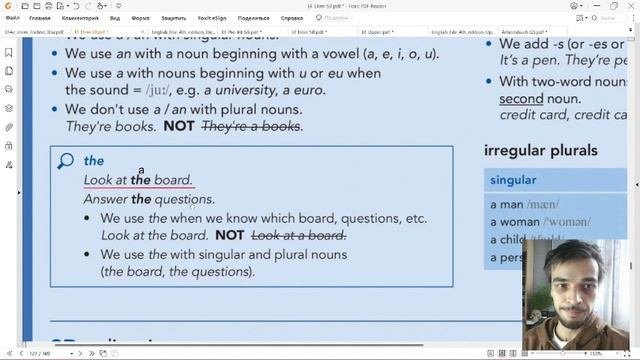 Elementary Grammar 3 - множественное число