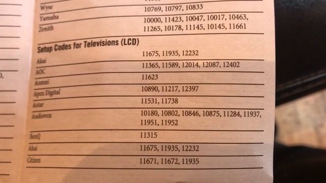 How to Charter Cable All Remote codes for programming your remote!