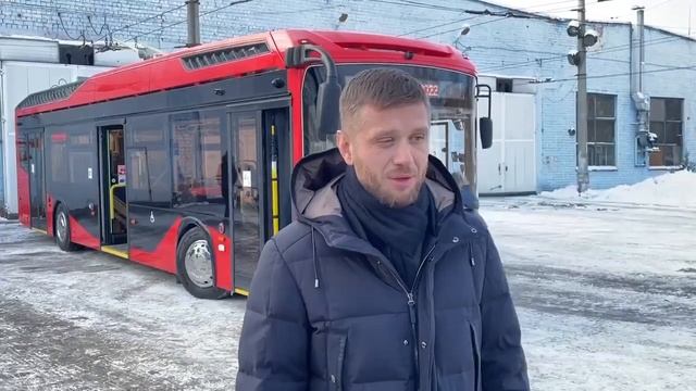Новый троллейбус "Адмирал"