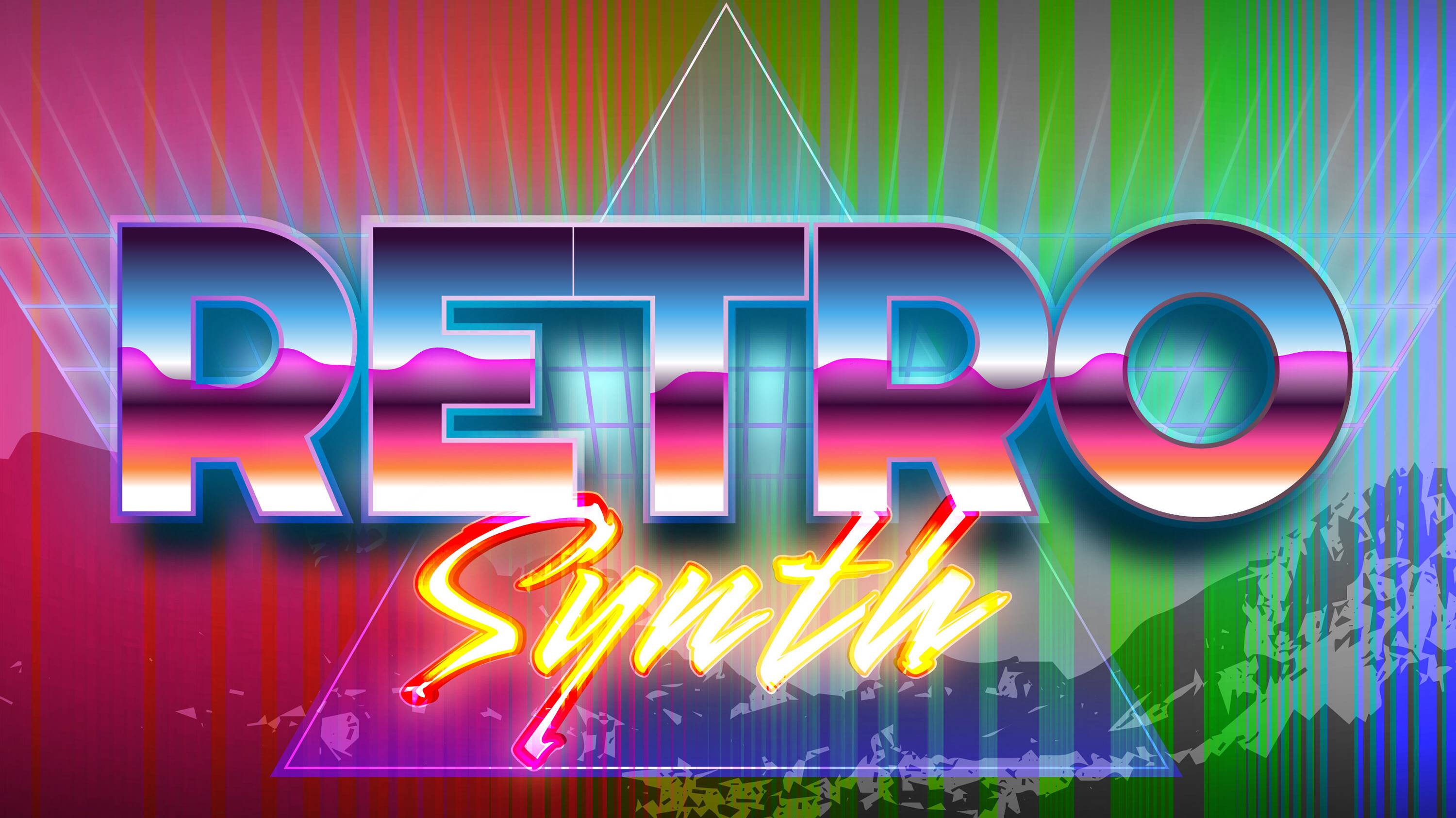 Retrosynth music for work, relaxation and travel