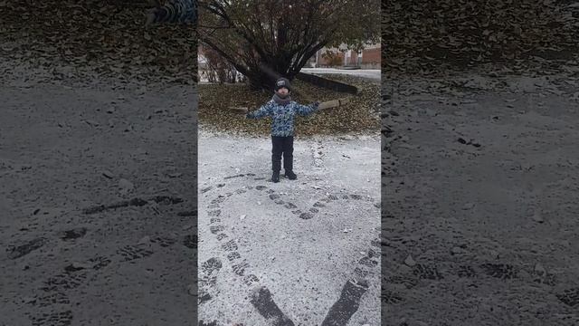 ура выпал #Первыйснег #першинплатон