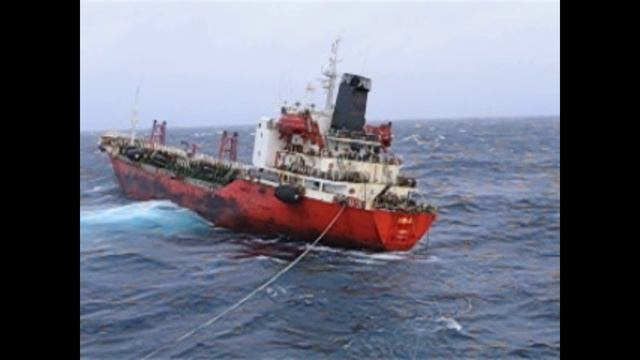 Швартовка в море. mooring at sea.