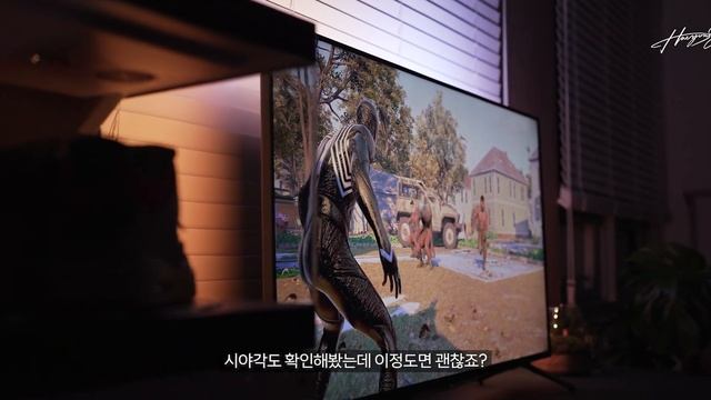 조명 세팅 필요없음! 공간 분위기 자체를 완전 바꿔주는 4K 120Hz 필립스 엠비라이트 TV