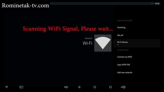 How to connect WiFi to Rominetak T95Z PLUS Android Tv Box
