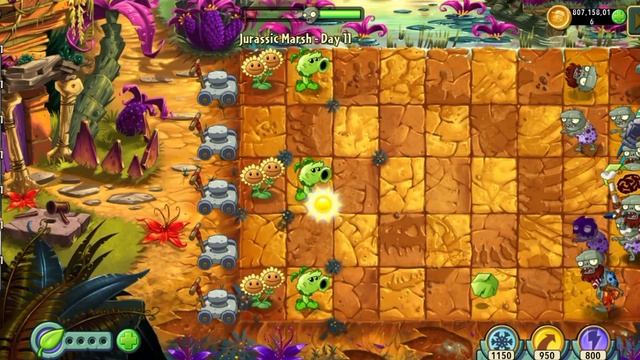 самый обыкновенный уровень | plants vs zombies