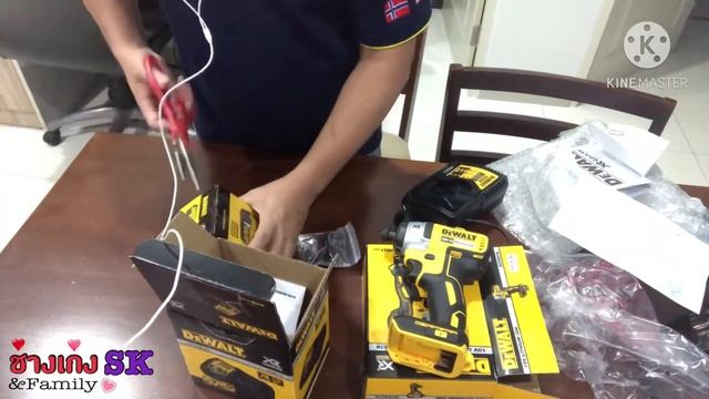 Unbox-Impact Driver (ไขควงกระแทก) เครื่องแรกในงานช่าง รุ่น Dewalt DCF887N-18V