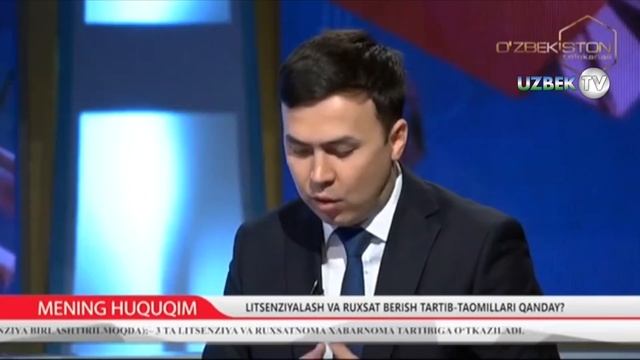 Ўзбекистонда лицензиялаш ва рухсат бериш тартиби қандай? | Mening huquqim
