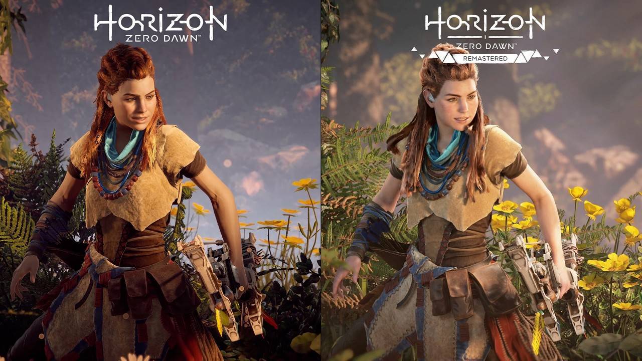 Horizon Zero Dawn Remastered — Original vs Remastered