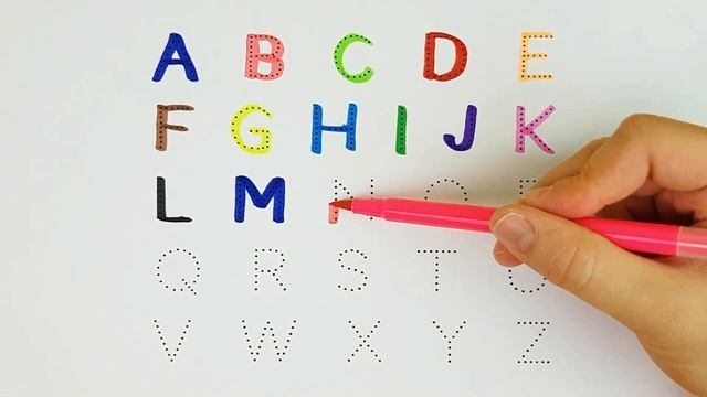 Learn the Letters of the English Alphabet from A to Z